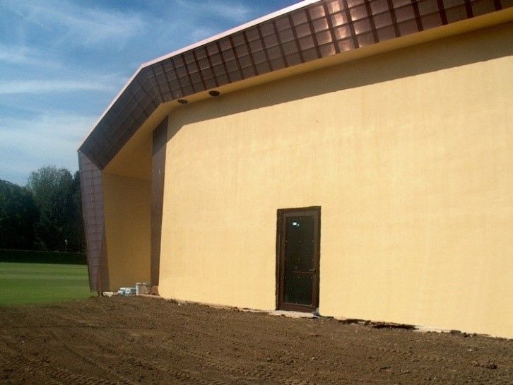 Palstra Nazionale di Calcio in legno realizzata da Area Legno