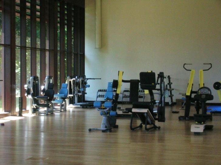 Interno palestra Coverciano realizzata in legno da Area Legno