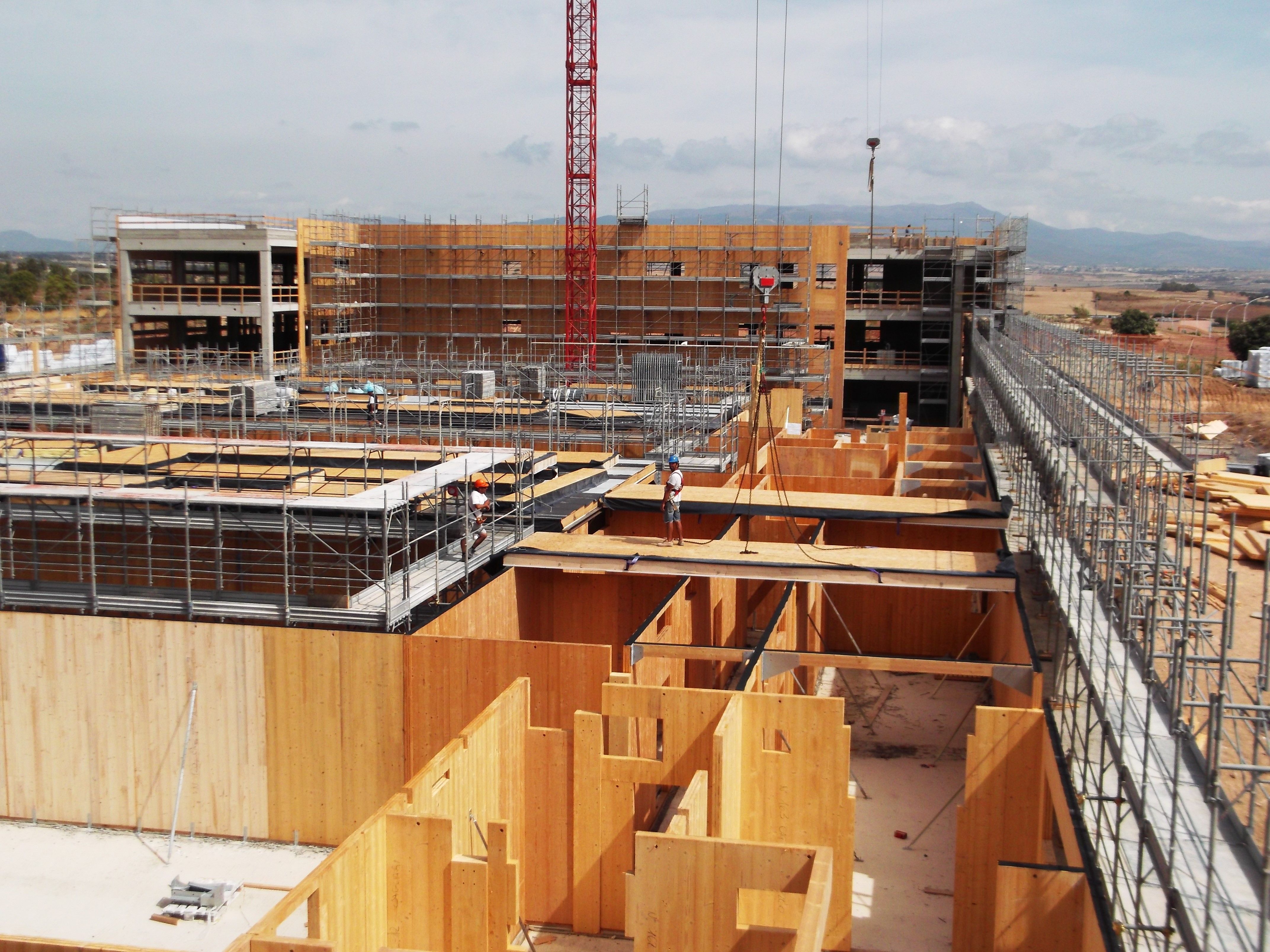 Università di Cagliari realizzata da Area Legno
